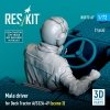RESKIT RSF72-0067 Male driver for Deck Tractor A/S32A-49 (scene 3) (1 pcs) (3D Printed) 1/72